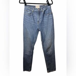 Everlane The Cheeky Jean High-Rise Straight Leg Denim – Medium Wash